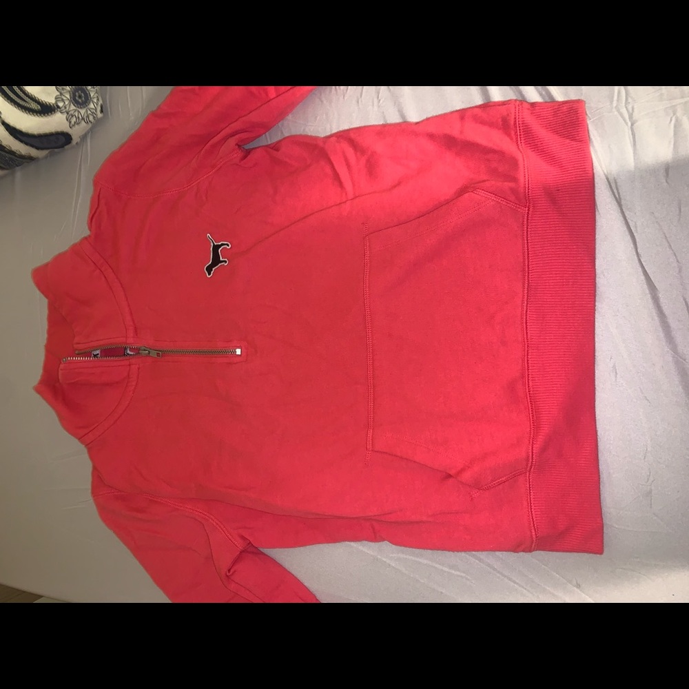 Pink hoodie